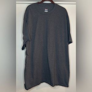 Hanes Beefy T 2XL Tall Gray maybe Heather